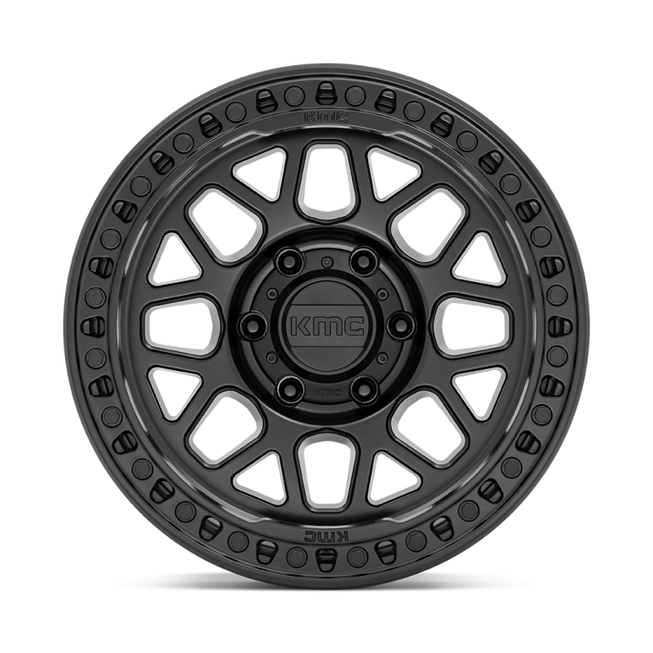 Jantă de Aluminiu, KMC KM549 GRS, 17x8.5, ET 0, 5x139.7, 78.1, Negru - EDK.ro