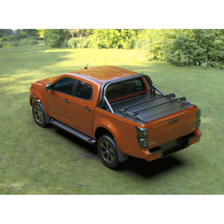 Manual Roll Top Tonneau Bed Cover, Tessera 4x4 SE, Isuzu D-Max Double Cab 2021 - Present - EDK.ro