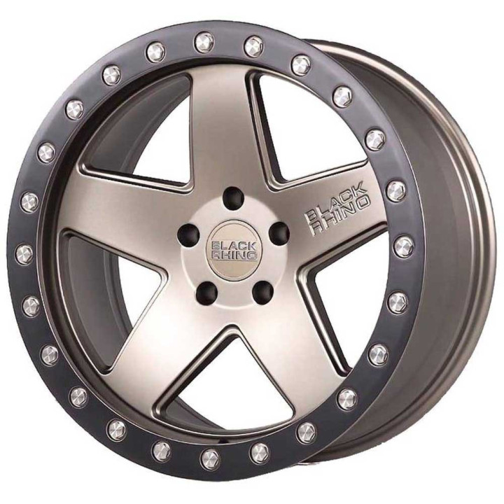 Jantă de Aluminiu, Black Rhino CRAWLER, 20x9.5, ET 0, 5x139.7, 78.1, Bronz - EDK.ro