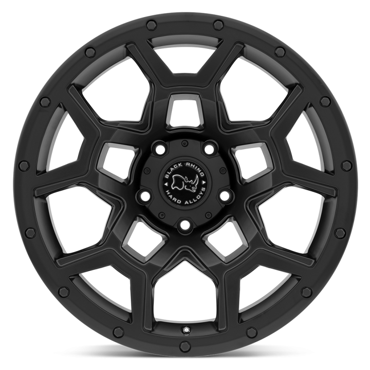 Jantă de Aluminiu, Black Rhino OVERLAND, 18x9.5, ET 0, 5x139.7, 78.1, Negru - EDK.ro