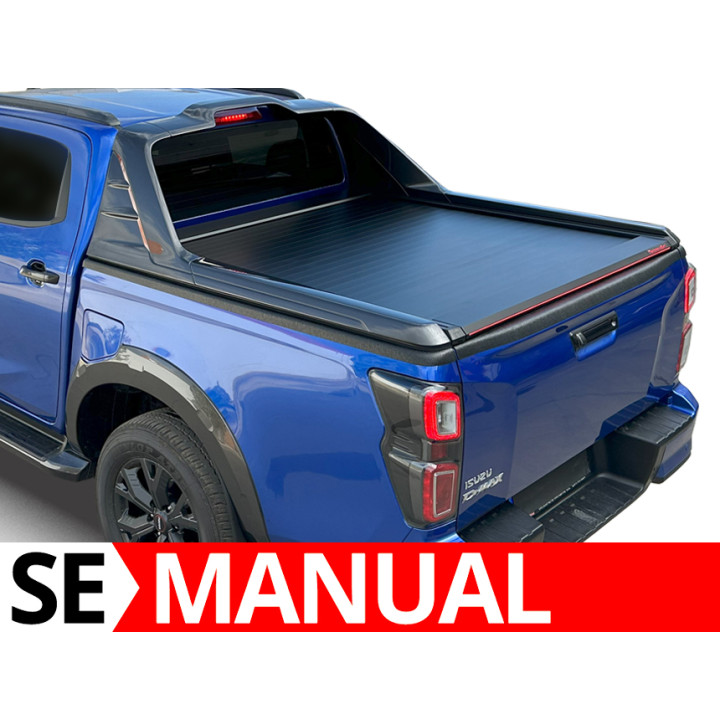 Închidere de Benă Tip Rulou Manual, Tessera 4x4 SE, Isuzu D-Max Sailplane 2021 Cabină Dublă 2021 - Prezent - EDK.ro