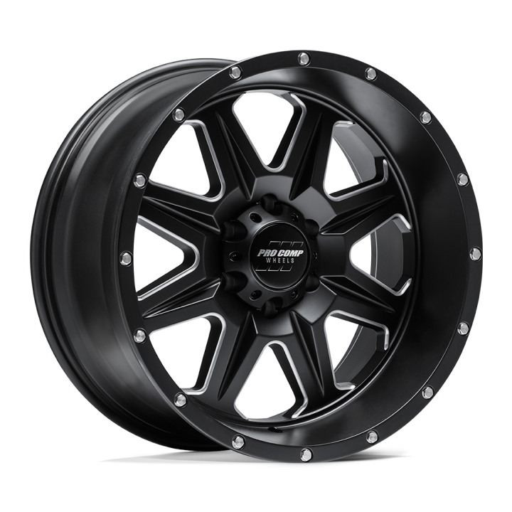 Alloy Wheel, Pro Comp PA63 RECON, 20x10.0, ET -18, 5x139.7, 108, Black - EDK.ro
