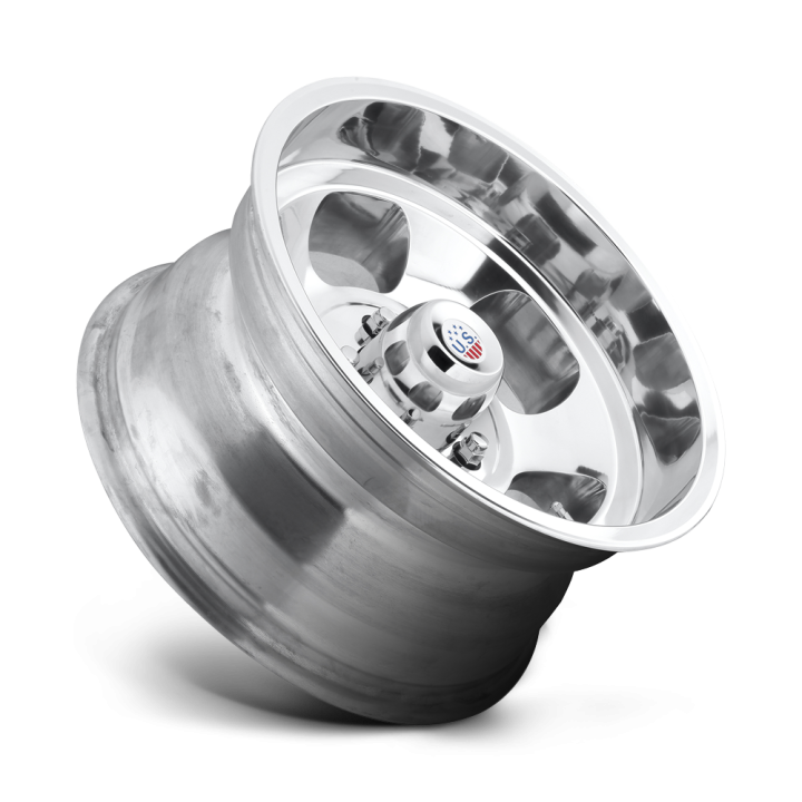 Alloy Wheel, US Mags U101 INDY, 15x9.0, ET -12, 5x139.7, 108, Polished - EDK.ro