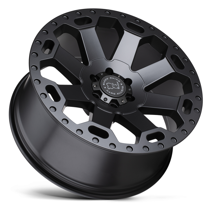 Jantă de Aluminiu, Black Rhino WARLORD, 17x9.0, ET 0, 5x139.7, 78.1, Gri Metalizat - EDK.ro