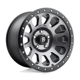 Alloy Wheel, FUEL D601 VECTOR, 18x9.0, ET 1, 5x150, 110.1, Black - EDK.ro