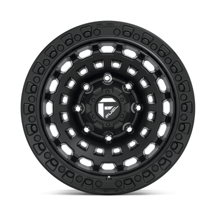 Alloy Wheel, FUEL D633 ZEPHYR, 17x9.0, ET 1, 5x150, 110.1, Black - EDK.ro
