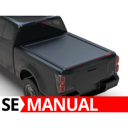 Manual Roll Top Tonneau Bed Cover, Tessera 4x4 SE, Isuzu D-Max Extra Cab 2021 - Present - EDK.ro