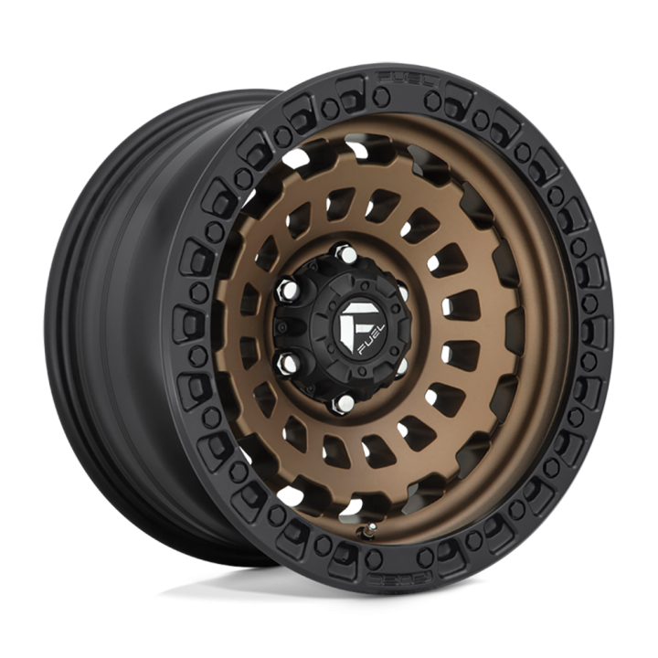 Jantă de Aluminiu, FUEL D634 ZEPHYR, 18x9.0, ET 1, 5x150, 110.1, Negru - EDK.ro