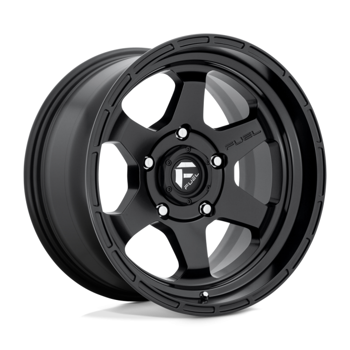 Alloy Wheel, FUEL D664 SHOK, 18x9.0, ET 20, 5x150, 110.1, Black - EDK.ro