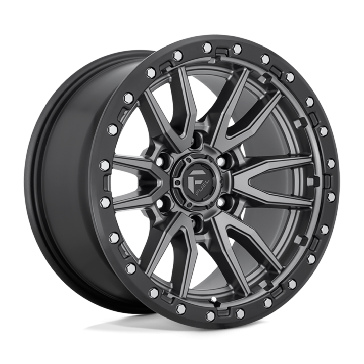 Alloy Wheel, FUEL D680 REBEL, 18x9.0, ET 1, 5x150, 110.1, Black - EDK.ro