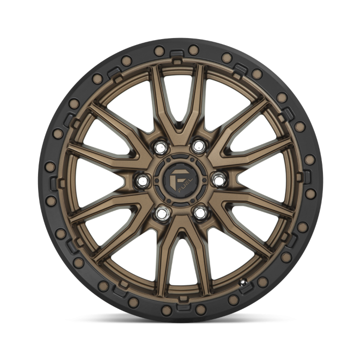 Alloy Wheel, FUEL D681 REBEL, 17x9.0, ET 1, 5x150, 110.1, Black - EDK.ro