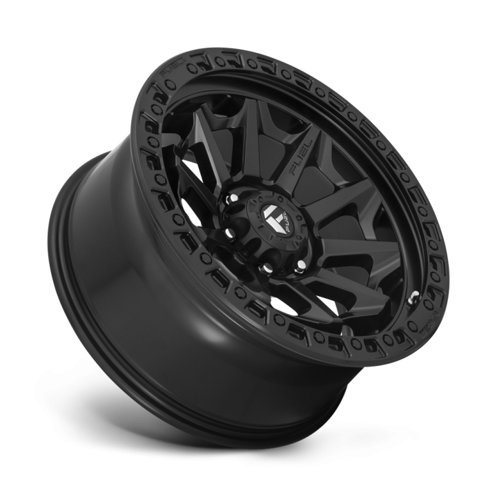Jantă de Aluminiu, FUEL D694 COVERT, 18x9.0, ET 20, 5x150, 110.1, Negru - EDK.ro