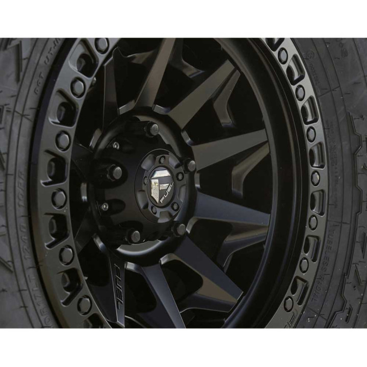 Jantă de Aluminiu, FUEL D694 COVERT, 20x9.0, ET 20, 5x150, 110.1, Negru - EDK.ro