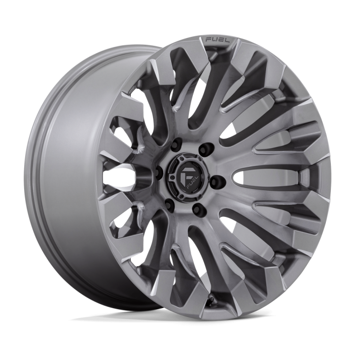Jantă de Aluminiu, FUEL D830 QUAKE, 18x9.0, ET 1, 5x150, 110.1, Platină - EDK.ro
