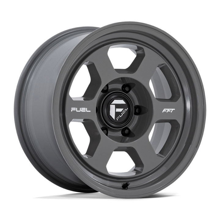 Alloy Wheel, FUEL FC860 HYPE BATTLESHIP, 17x8.5, ET 10, 5x150, 110.1, Gray - EDK.ro