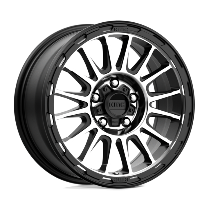 Jantă de Aluminiu, KMC KM542 IMPACT, 16x8.0, ET 0, 5x150, 110.1, Negru - EDK.ro