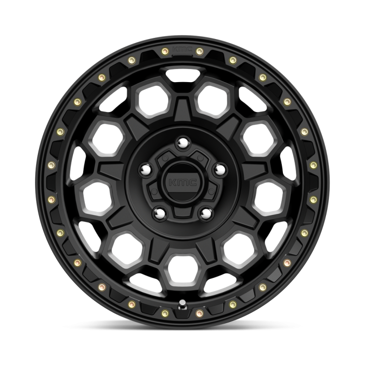 Alloy Wheel, KMC KM545 TREK, 17x9.0, ET 18, 5x150, 110.1, Black - EDK.ro