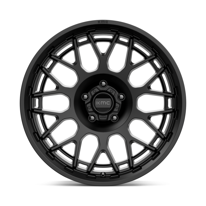 Jantă de Aluminiu, KMC KM722 TECHNIC, 20x9.0, ET 18, 5x150, 110.1, Negru - EDK.ro
