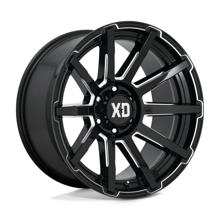Alloy Wheel, XD Series XD847 OUTBREAK, 20x9.0, ET 18, 5x150, 110.1, Black - EDK.ro