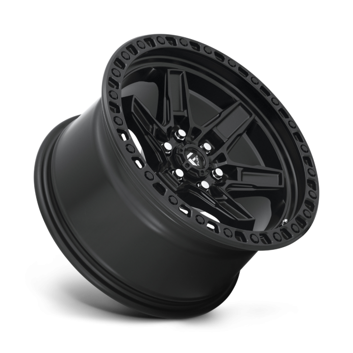 Alloy Wheel, FUEL D697 KICKER, 17x9.0, ET 12, 6x114.3, 66.06, Black - EDK.ro
