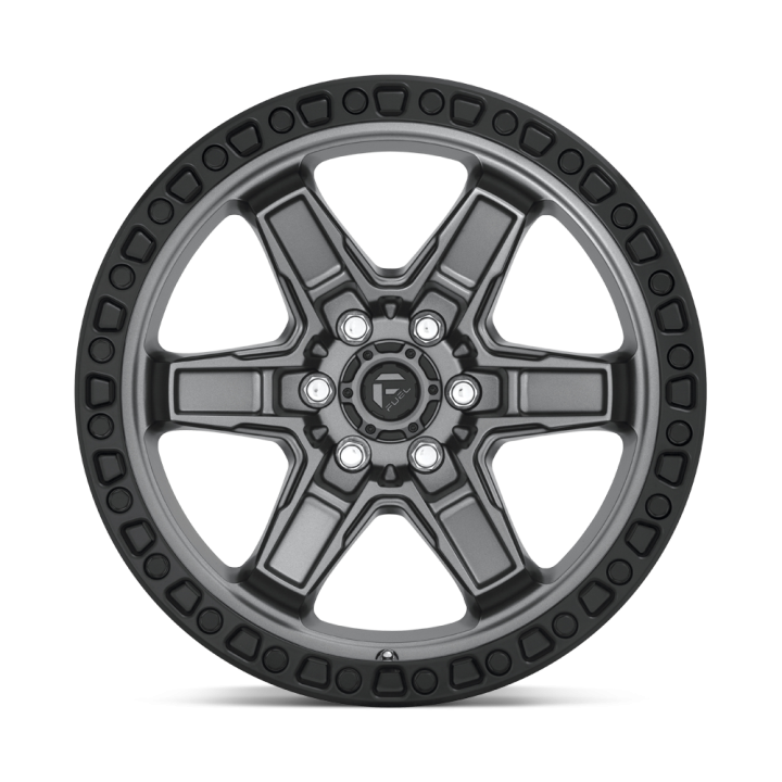 Jantă de Aluminiu, FUEL D698 KICKER, 17x9.0, ET 12, 6x114.3, 66.06, Negru - EDK.ro