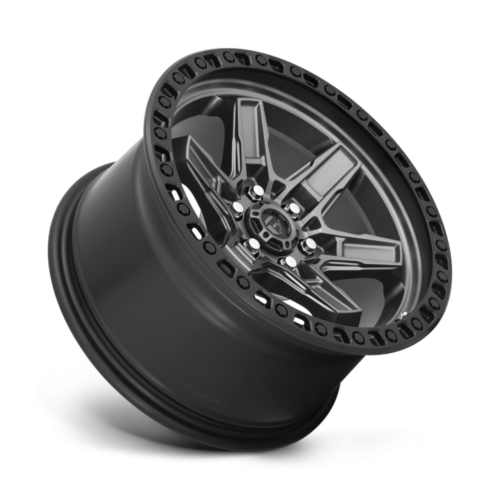 Jantă de Aluminiu, FUEL D698 KICKER, 17x9.0, ET 12, 6x114.3, 66.06, Negru - EDK.ro