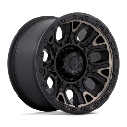 Alloy Wheel, FUEL D824 TRACTION, 17x9.0, ET 1, 6x114.3, 66.06, Black - EDK.ro