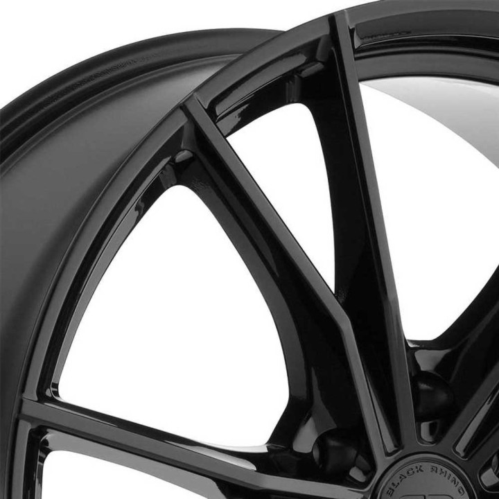 Alloy Wheel, Black Rhino ZION 6, 20x9.0, ET 20, 6x114.3, 76.1, Black - EDK.ro