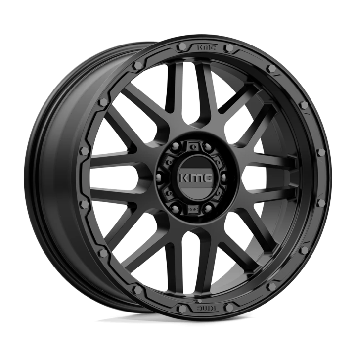 Jantă de Aluminiu, KMC KM535 GRENADE Off-road, 20x9.0, ET 18, 6x114.3, 66.06, Negru - EDK.ro