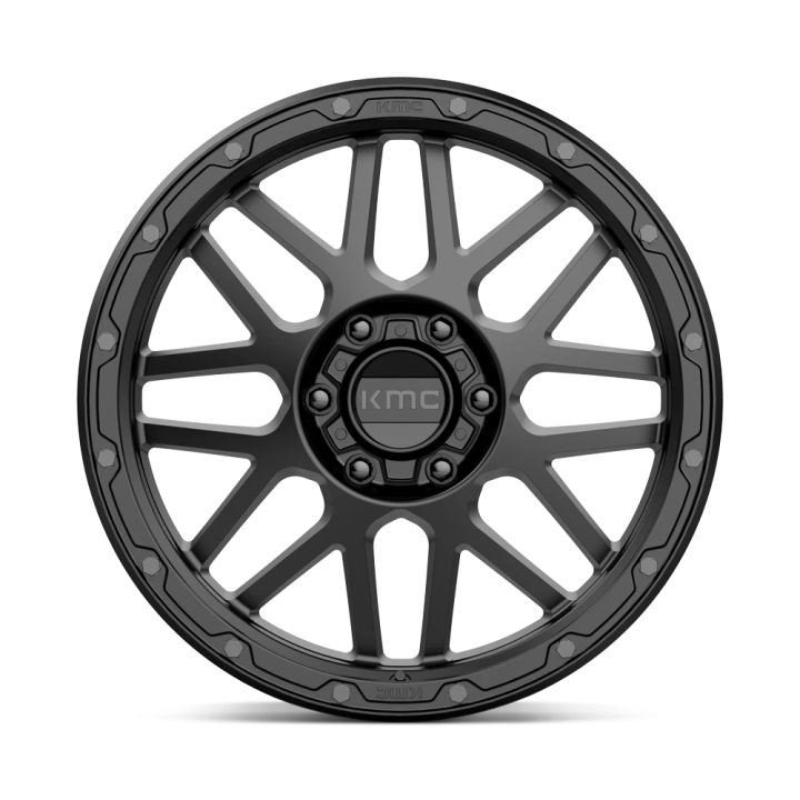 Alloy Wheel, KMC KM535 GRENADE Off-road, 20x9.0, ET 18, 6x114.3, 66.06, Black - EDK.ro