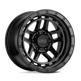 Alloy Wheel, KMC KM540 RECON, 17x8.5, ET 18, 6x114.3, 66.06, Black - EDK.ro