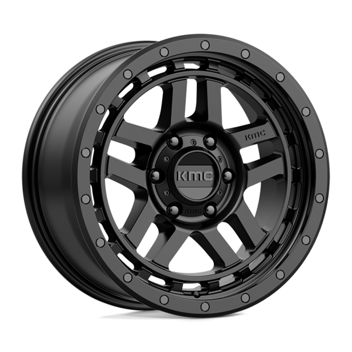 Jantă de Aluminiu, KMC KM540 RECON, 18x8.5, ET 18, 6x114.3, 66.06, Negru - EDK.ro
