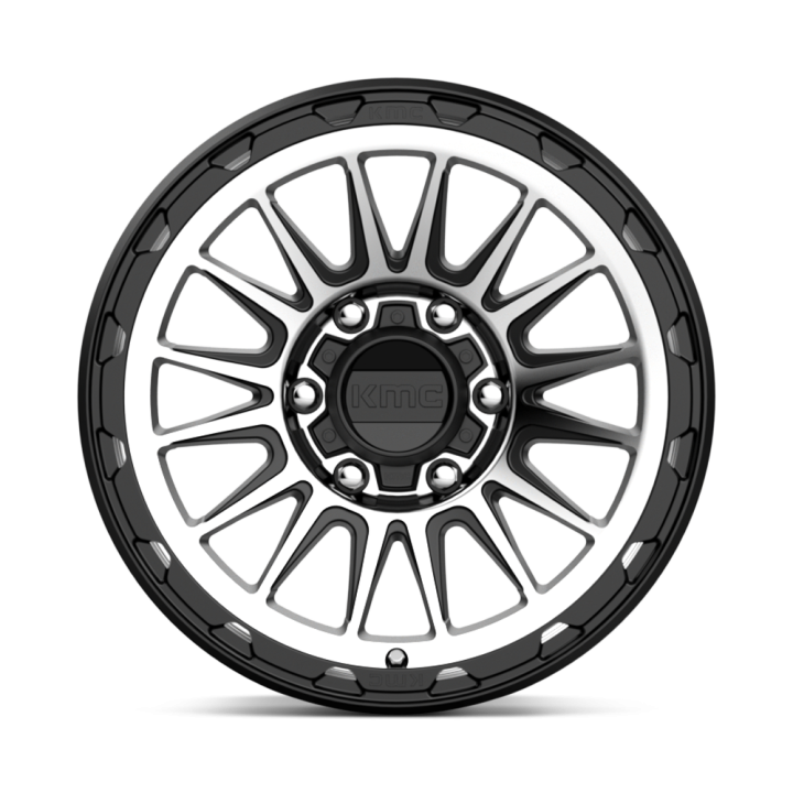 Jantă de Aluminiu, KMC KM542 IMPACT, 17x9.0, ET 18, 6x114.3, 66.06, Negru - EDK.ro