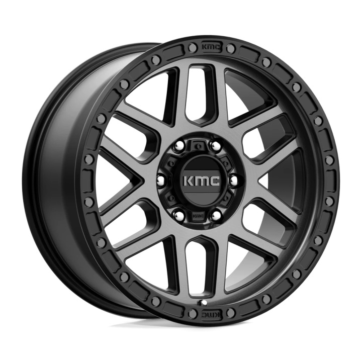 Alloy Wheel, KMC KM544 MESA, 18x9.0, ET 18, 6x114.3, 66.06, Black - EDK.ro