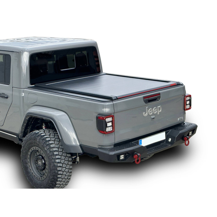 Manual Roll Top Tonneau Bed Cover, Tessera 4x4 SE, Jeep Gladiator 2020 - Present - EDK.ro