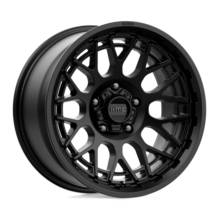 Jantă de Aluminiu, KMC KM722 TECHNIC, 18x9.0, ET 18, 6x114.3, 66.06, Negru - EDK.ro