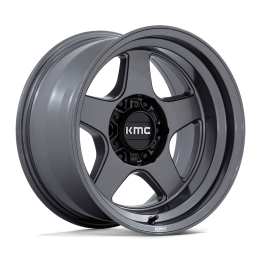 Alloy Wheel, KMC KM728 LOBO, 17x8.5, ET 18, 6x114.3, 66.06, Anthracite - EDK.ro
