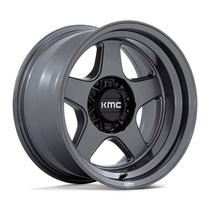 Jantă de Aluminiu, KMC KM728 LOBO, 17x8.5, ET 18, 6x114.3, 66.06, Antracit - EDK.ro