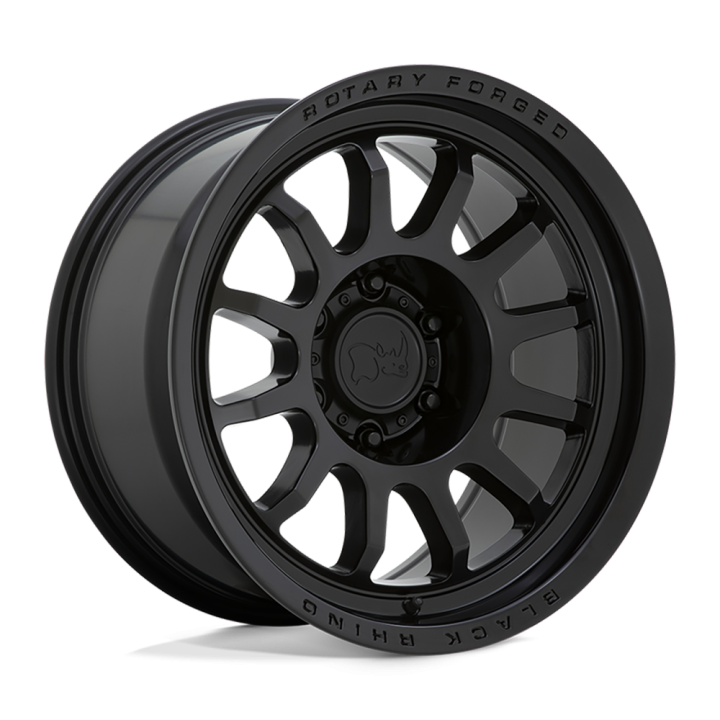 Alloy Wheel, Black Rhino Rapid, 20x8.5, ET 0, 6x114.3, 76.1, Black - EDK.ro