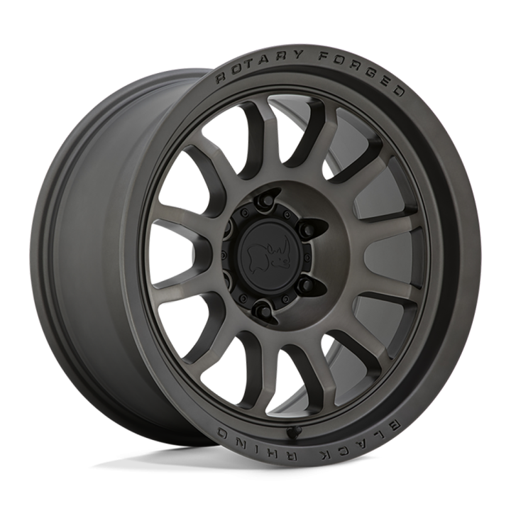 Alloy Wheel, Black Rhino Rapid, 20x8.5, ET 0, 6x114.3, 76.1, Gunmetal - EDK.ro