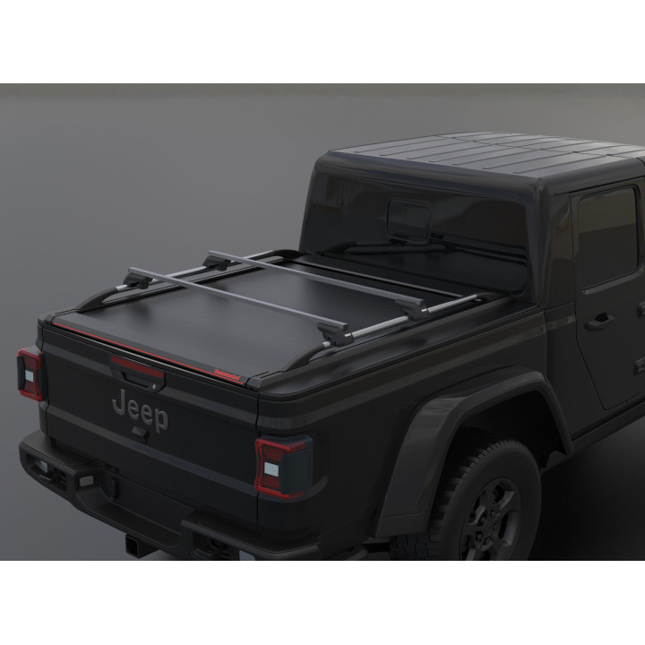 Manual Roll Top Tonneau Bed Cover, Tessera 4x4 SE, Jeep Gladiator 2020 - Present - EDK.ro