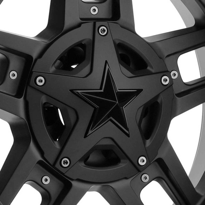 Jantă de Aluminiu, XD Series XD827 ROCKSTAR III, 20x9.0, ET 18, 6x114.3, 72.6, Negru - EDK.ro