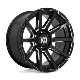 Jantă de Aluminiu, XD Series XD847 OUTBREAK, 20x9.0, ET 30, 6x114.3, 66.06, Negru - EDK.ro