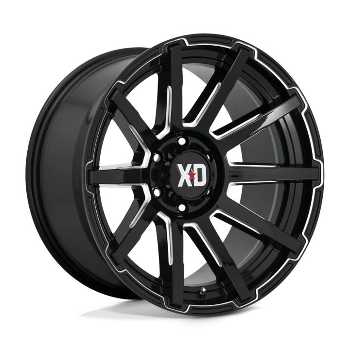 Jantă de Aluminiu, XD Series XD847 OUTBREAK, 20x9.0, ET 30, 6x114.3, 66.06, Negru - EDK.ro