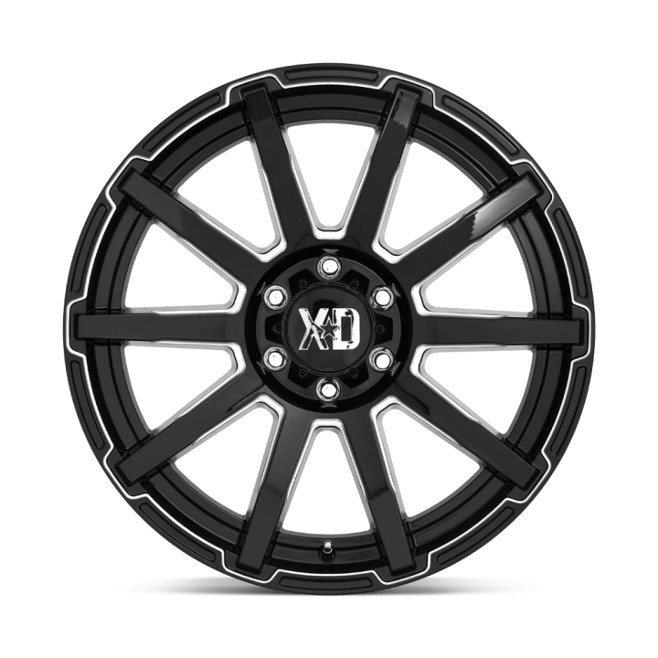 Jantă de Aluminiu, XD Series XD847 OUTBREAK, 20x9.0, ET 30, 6x114.3, 66.06, Negru - EDK.ro