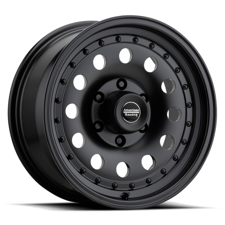 Jantă de Aluminiu, American Racing AR62 OUTLAW II, 17x8.0, ET 18, 6x120, 66.9, Negru - EDK.ro