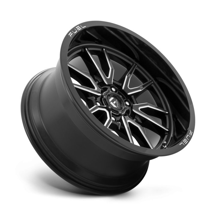 Alloy Wheel, FUEL D761 CLASH, 18x9.0, ET 1, 6x120, 67.06, Black - EDK.ro