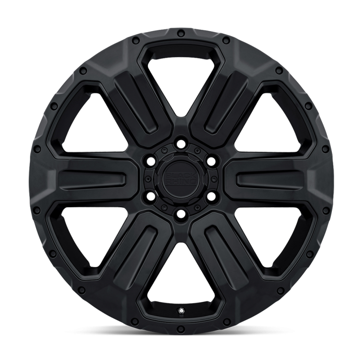 Jantă de Aluminiu, Black Rhino WANAKA, 17x8.5, ET 35, 6x120, 67.06, Negru - EDK.ro