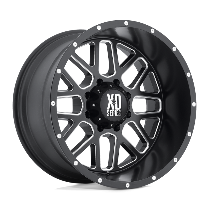 Jantă de Aluminiu, XD Series XD820 GRENADE, 20x9.0, ET 18, 6x120, 72.56, Negru - EDK.ro