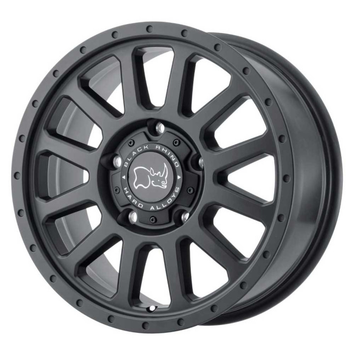 Alloy Wheel, Black Rhino HAVASU, 18x8.0, ET 48, 6x130, 84.1, Black - EDK.ro